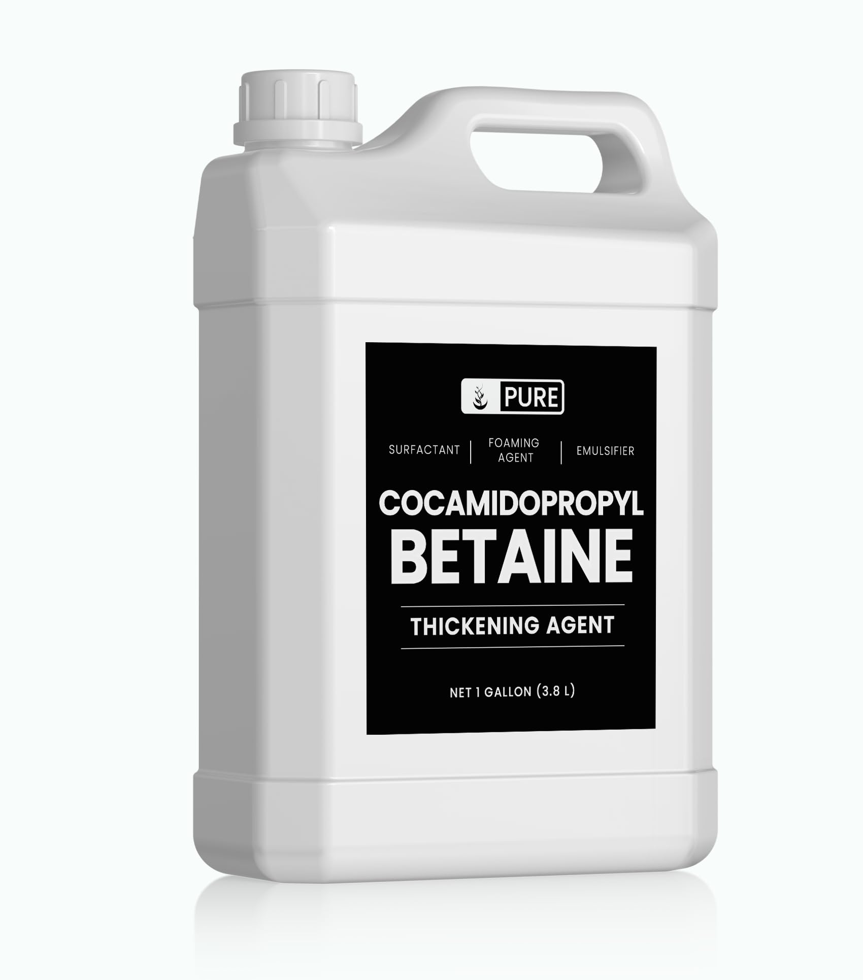 Cocamidopropyl Betaine (1 Gallon) Surfactant, Emulsifier, Natural Foaming Agent