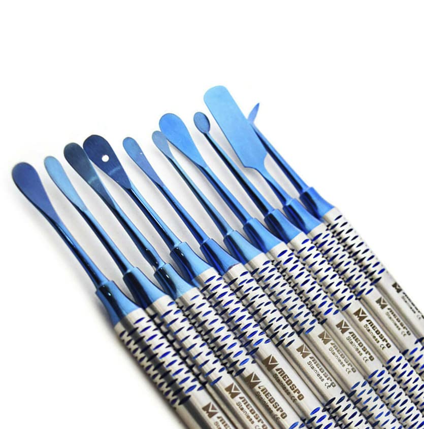 Miniatura 4 de MEDSPO Elevadores dentales profesionales  Implantes restauradores compuestos  Relleno de luxación  Extracción quirúrgica de raíz extendida