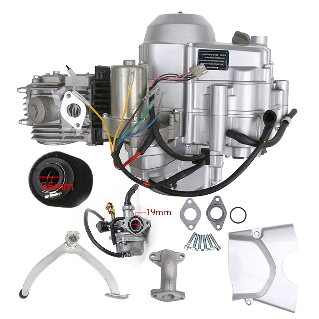 110cc Racing Part Go Kart Tire Go Kart Parts 110cc 4-Stroke Electric Start Engine Motor ...