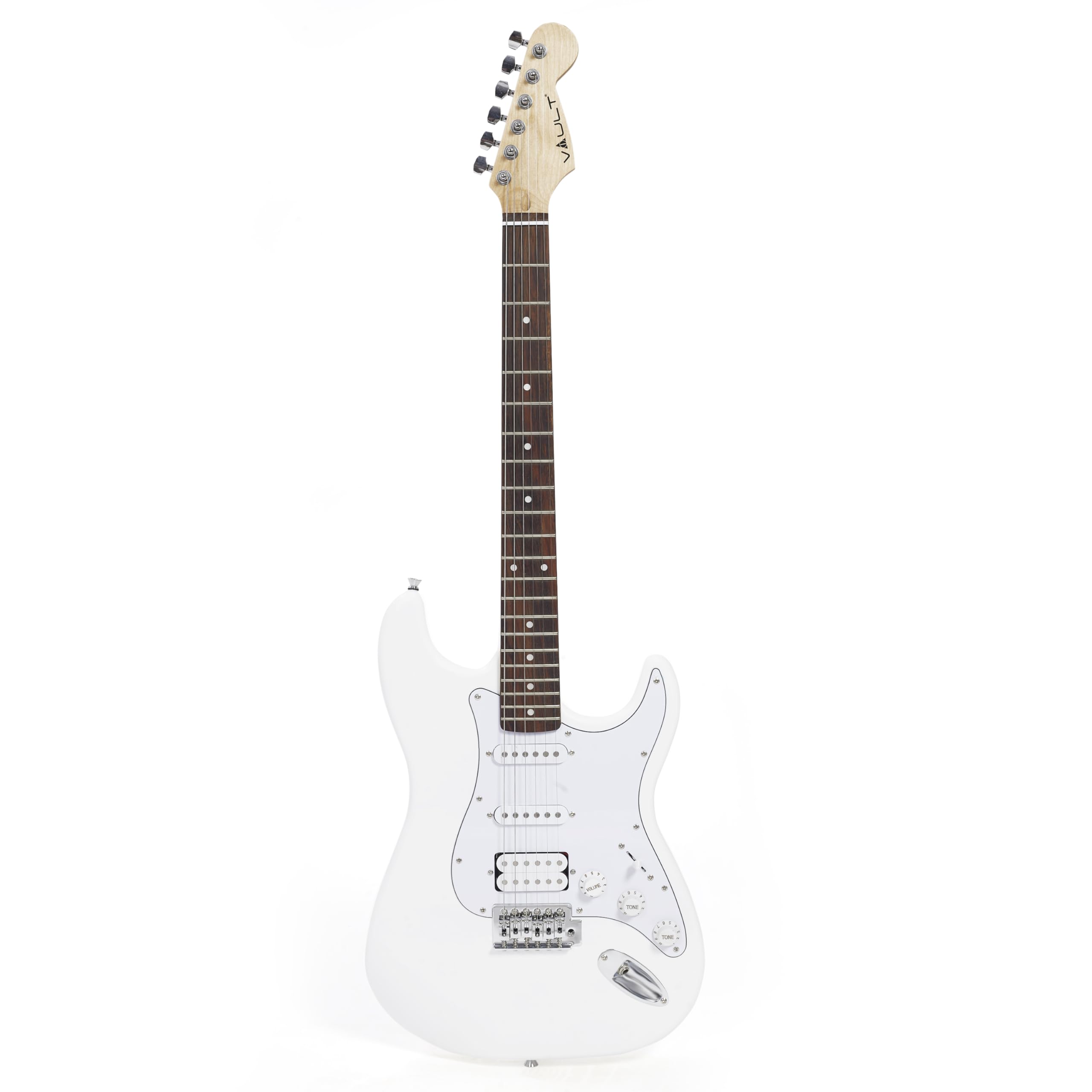 Vault ST1 Premium Electric Guitar - White