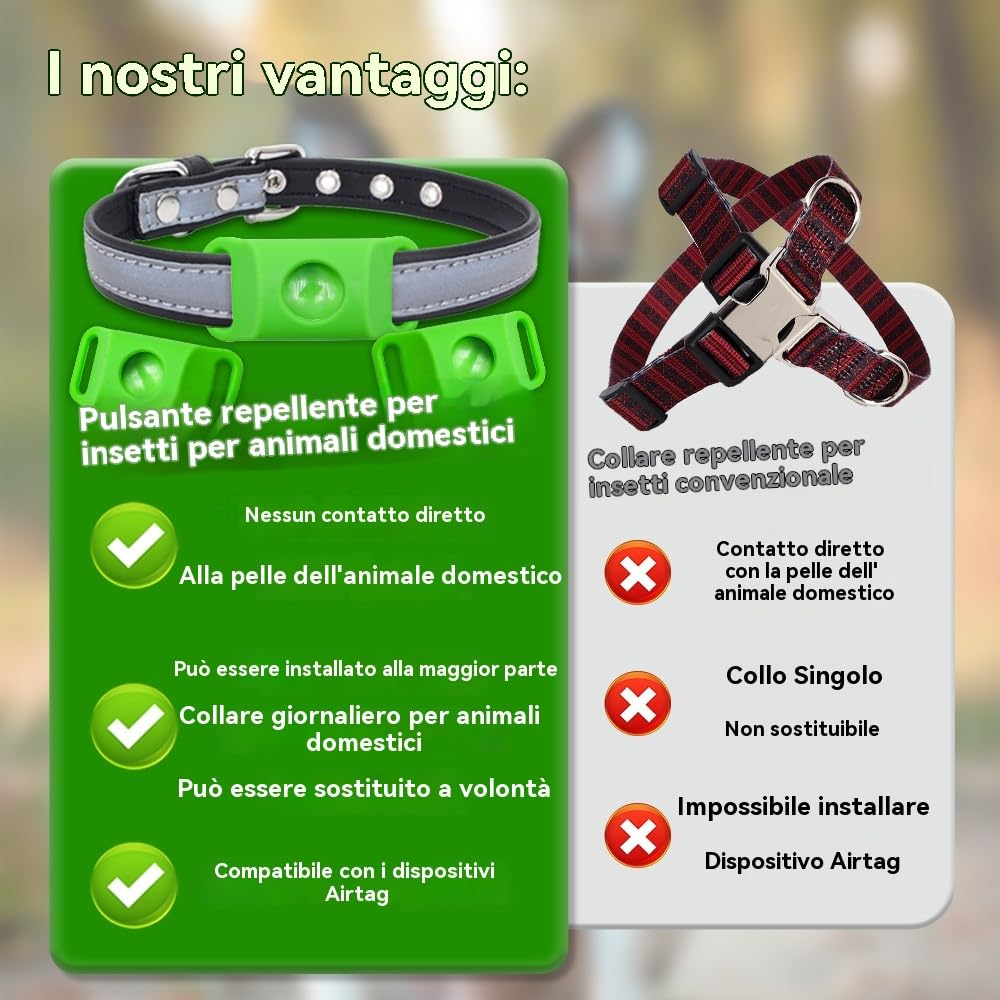 Aquality Pets Dog Flea Collar Natural Repellent Long Lasting Protection Against Fleas Ticks and Mosquitoes for All Dog Sizes (Rosa)