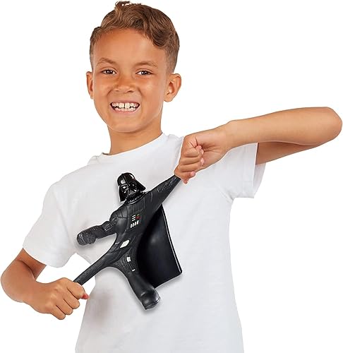 Miniatura 8 de STRETCH ARMSTRONG Star Wars Darth Vader Figura de acción coleccionable para tu padawan - Serie de casco negro Lord Vader grande elástico de 10