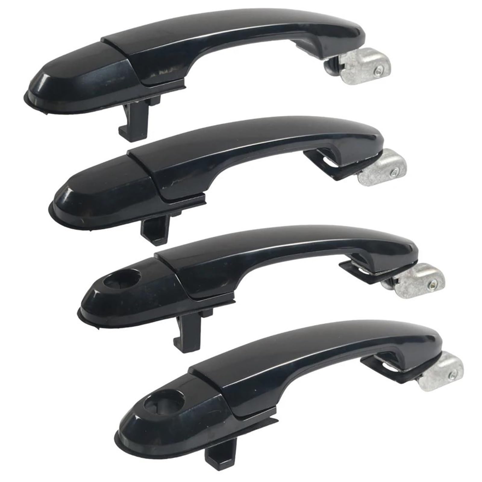 Yytemd One Color Car Outer Outside Exterior Door Handle Accessories For Hyundai For Tucson 2005-2009 Chrome