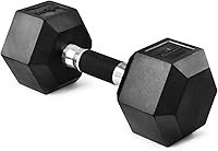 Vista 1 de Yes4All Rubber Grip Encased Hex Dumbbells Hand Weights With Anti-Slip 5-50 LBS Single