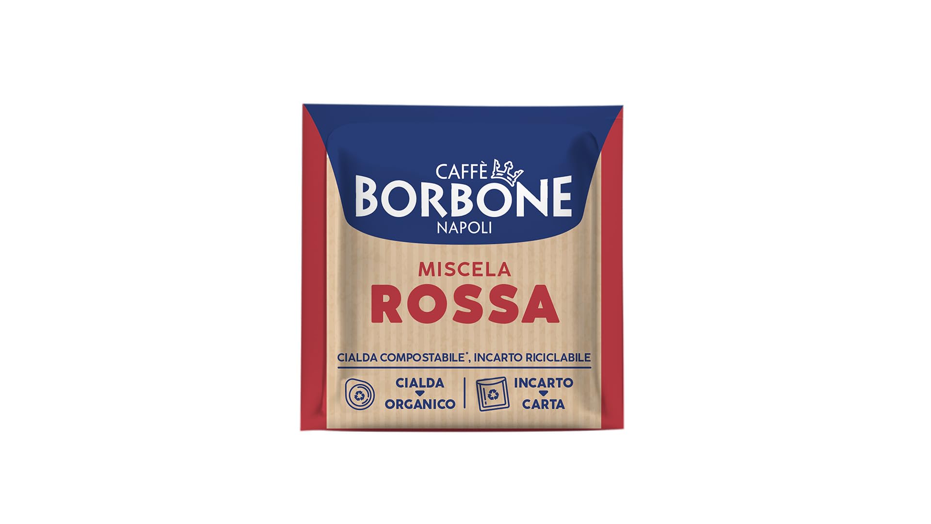 Caffè Borbone, 600 Kaffeepads, Miscela Rossa, ESE,44 mm