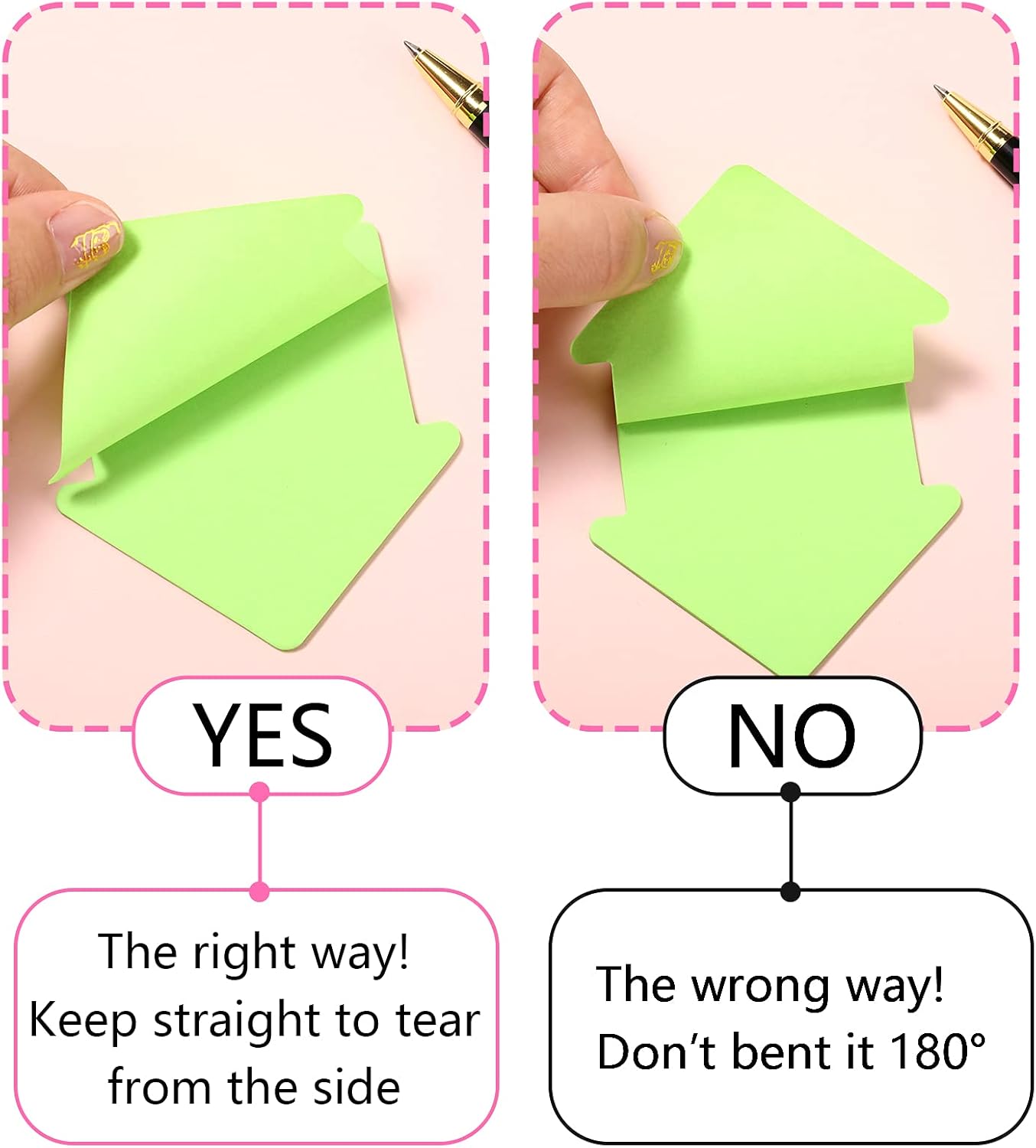 720 Pieces Colorful Shaped Sticky Notes 3 x 3 Inch Notes Bear Star Arrow Heart Shirt Self Sticky Note Pads for Office Reminders School Home, 6 Shapes, 6 Colors - Image 4