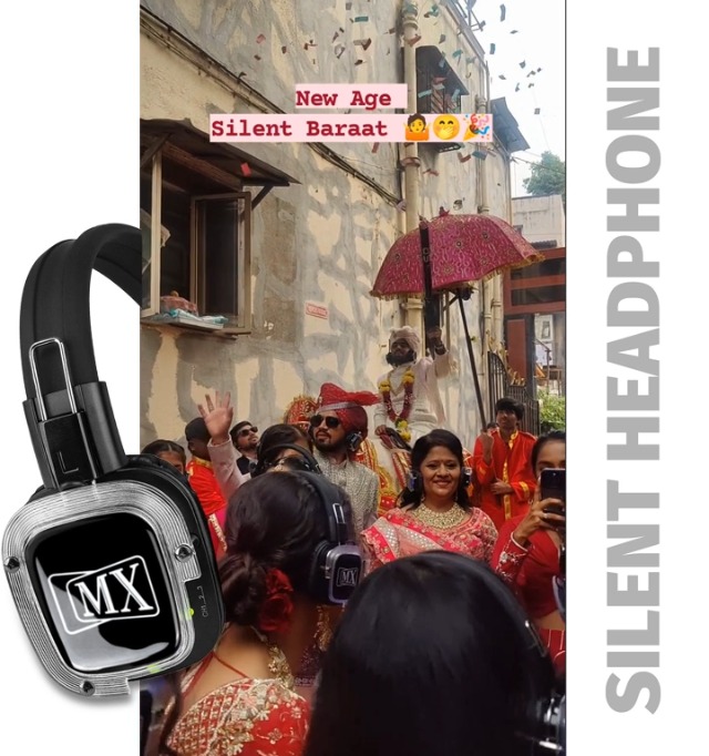 MX Wireless Silent Headphones & 3-Channel Transmitter Bundle