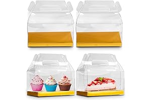 Clear Gable Boxes for Exquisite Presentations