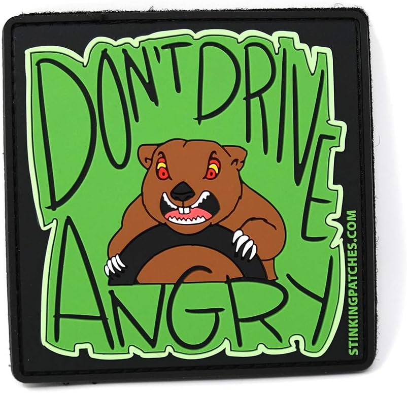 Don't Drive Angry PVC Tactical | Groundhog Day Inspired | Funny Morale