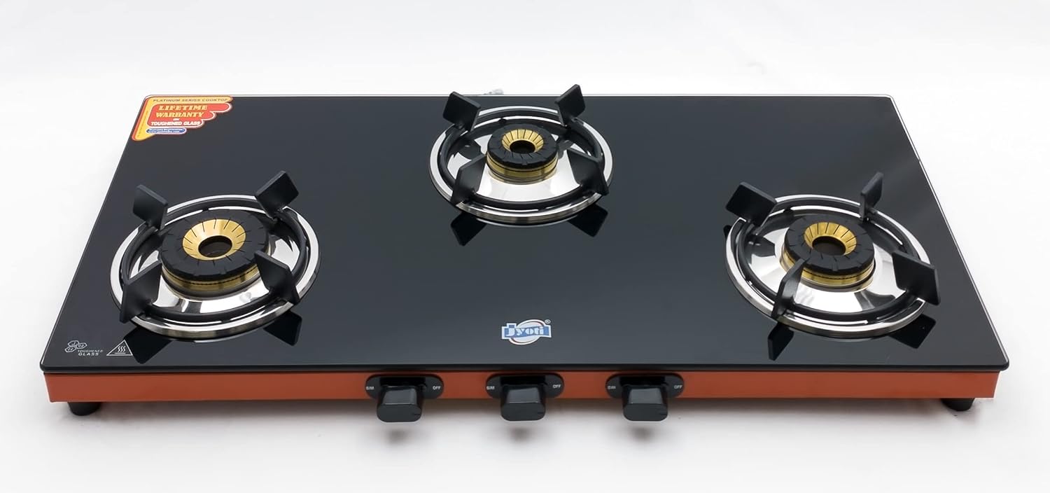 surya jyoti 3 burner gas stove