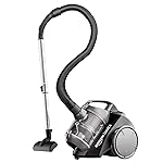 AmazonBasics Cylinder Bagless Vacuum Cleaner with Power Suction, Low Sound, High Energy Efficiency and 1 Years Warranty (2L, Black)