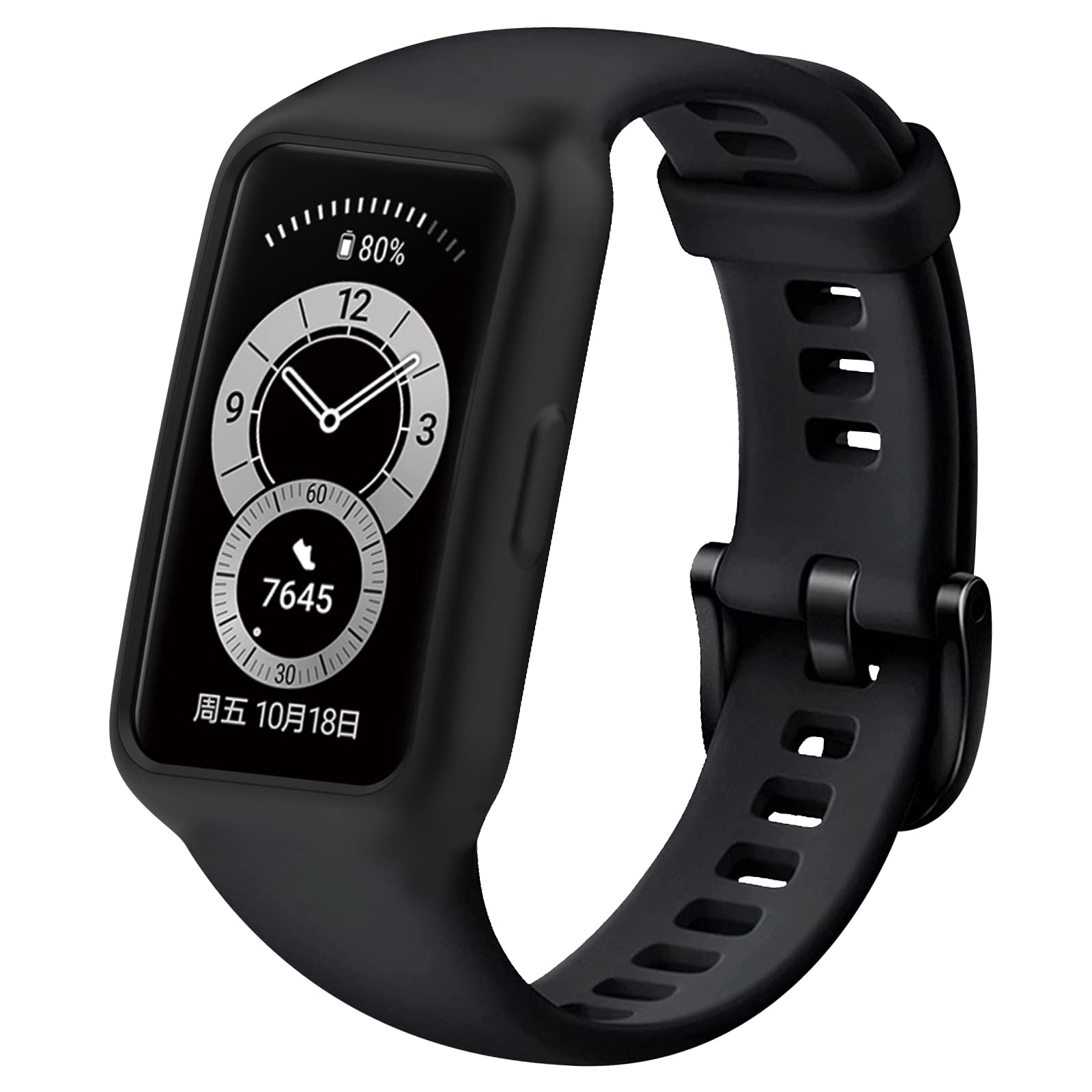 T Tersely Replacement Silicone Waterproof Wrist Strap Band smartwatch Band for Huawei Band 6/7/8 Strap Bands