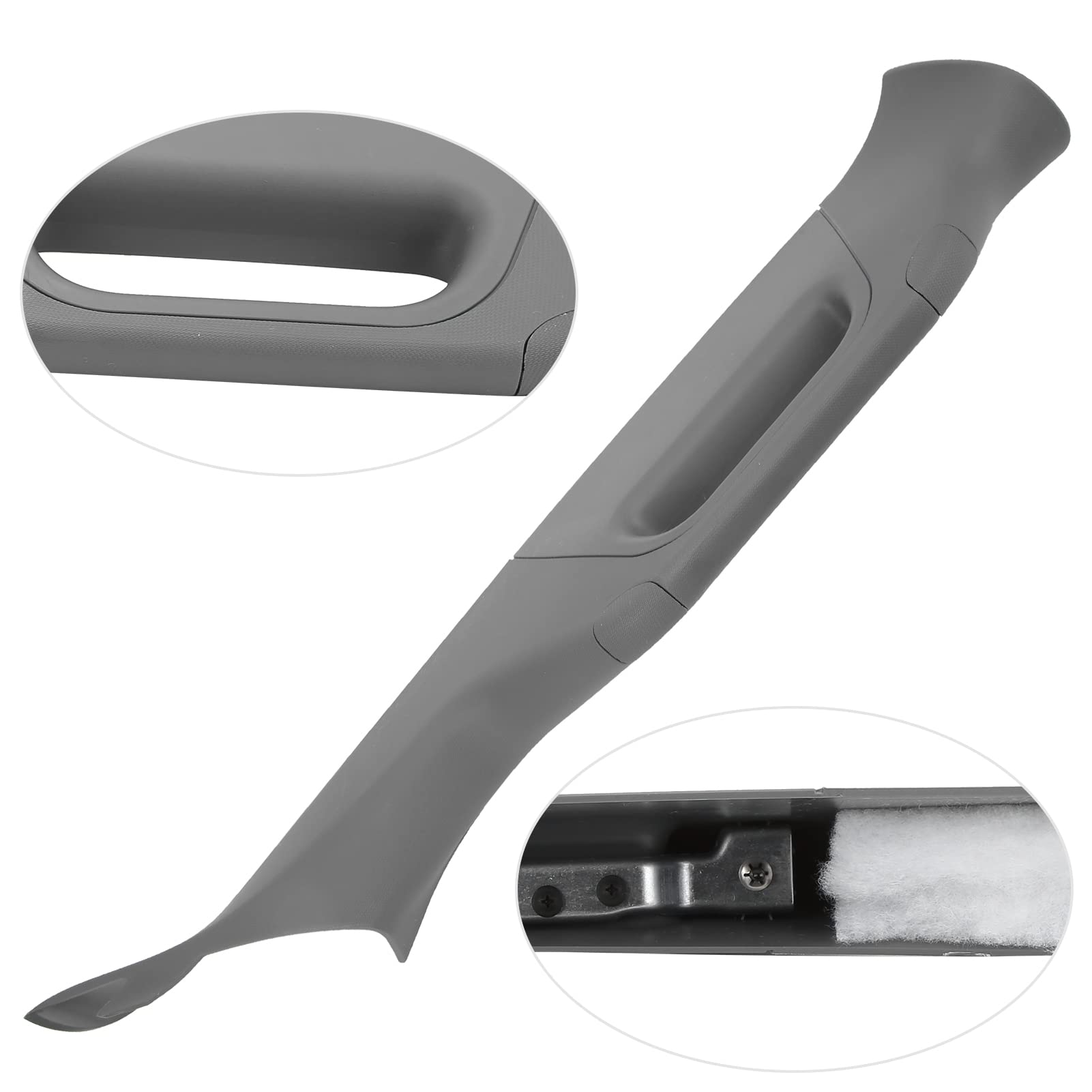 aqxreight Maniglia a Pilastro Rivestimento Interno Lato Passeggero, | ABS Plastic, Direct Fit OE Part BC3Z-2503598-AC, Replacement for 2011-2016