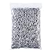 KISSITTY 2000pcs 10mm Stainless Steel Open Jump Rings Connectors 1mm Thick Chainmail Making Jewelry Findings