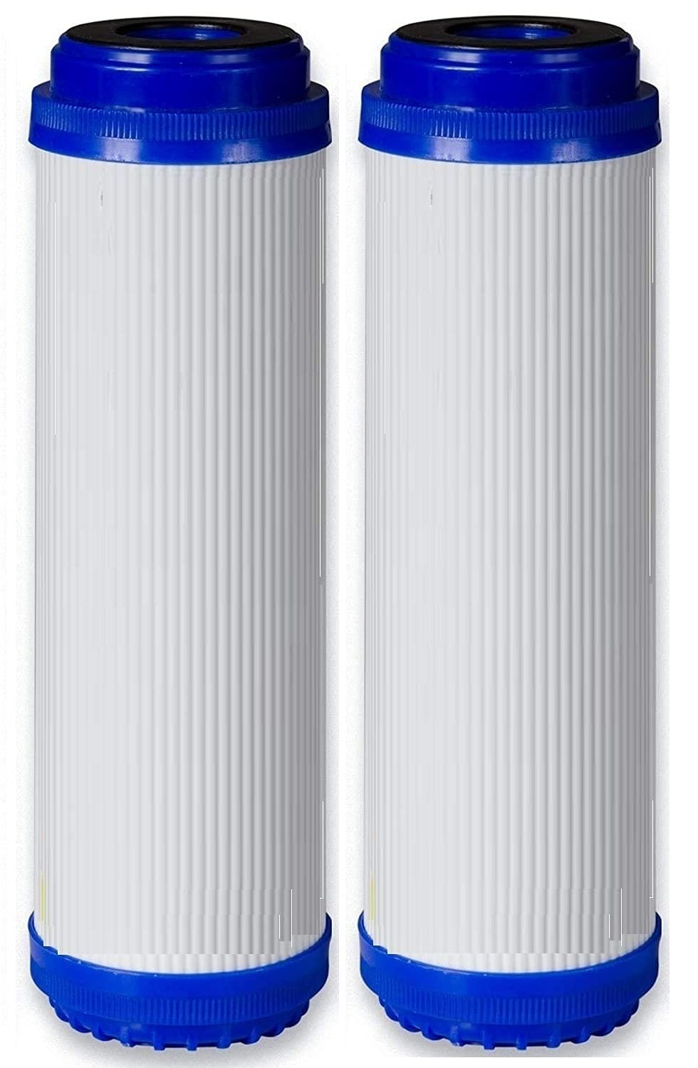 UE 10 Inch Granular Activated Carbon Filter (GAC) Cartridge Inline Replacement Candle for All Types of Domestic RO UV UF Water Purifiers (Piece-2)