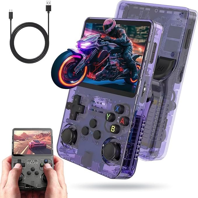 2025 New R36S Retro Pro MAX, Retro Handheld Game Console, Built-in ...