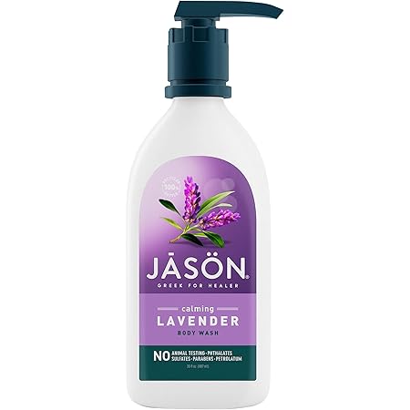 Jason Natural Body Wash & Shower Gel, Calming Lavender, 30 Oz