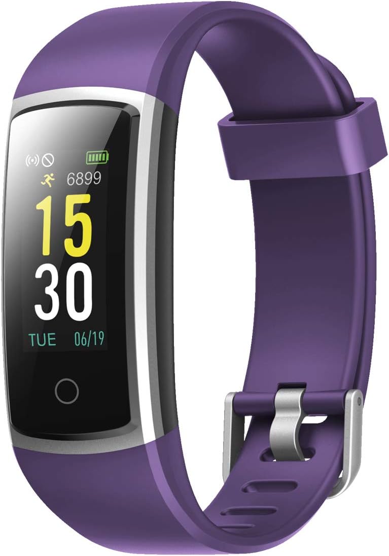 CHEREEKI Fitness Tracker, Heart Rate Monitor Activity Tracker with Blood Pressure Sleep Monitor 14 Sports Tracking, Color Screen IP68 Waterproof, Fitness Watch Step Calorie Counter