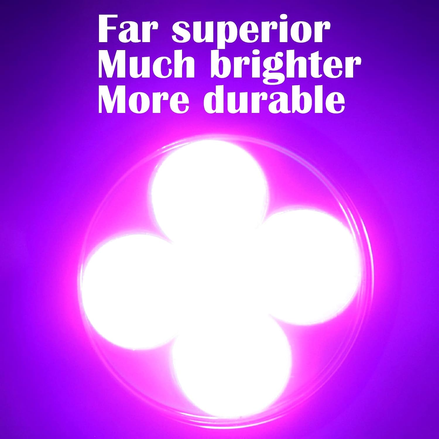 LUMENSHOOTER S5 UV Flashlight, Black Light Flashlight with 5 LEDs, for UV Resin Curing, Rockhounding, Pet Urine Detecting, Scorpion Hunting (385NM)