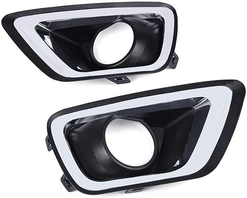 Miniatura 3 de PIT66 Kit de luces antiniebla, compatible con lámparas antiniebla Chevy Colorado 15-19 con cableado, bubles y biseles, lente transparente