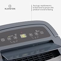 Klarstein DryFry Connect okos páramentesítő 30L hálószobához csendes légtisztító 5