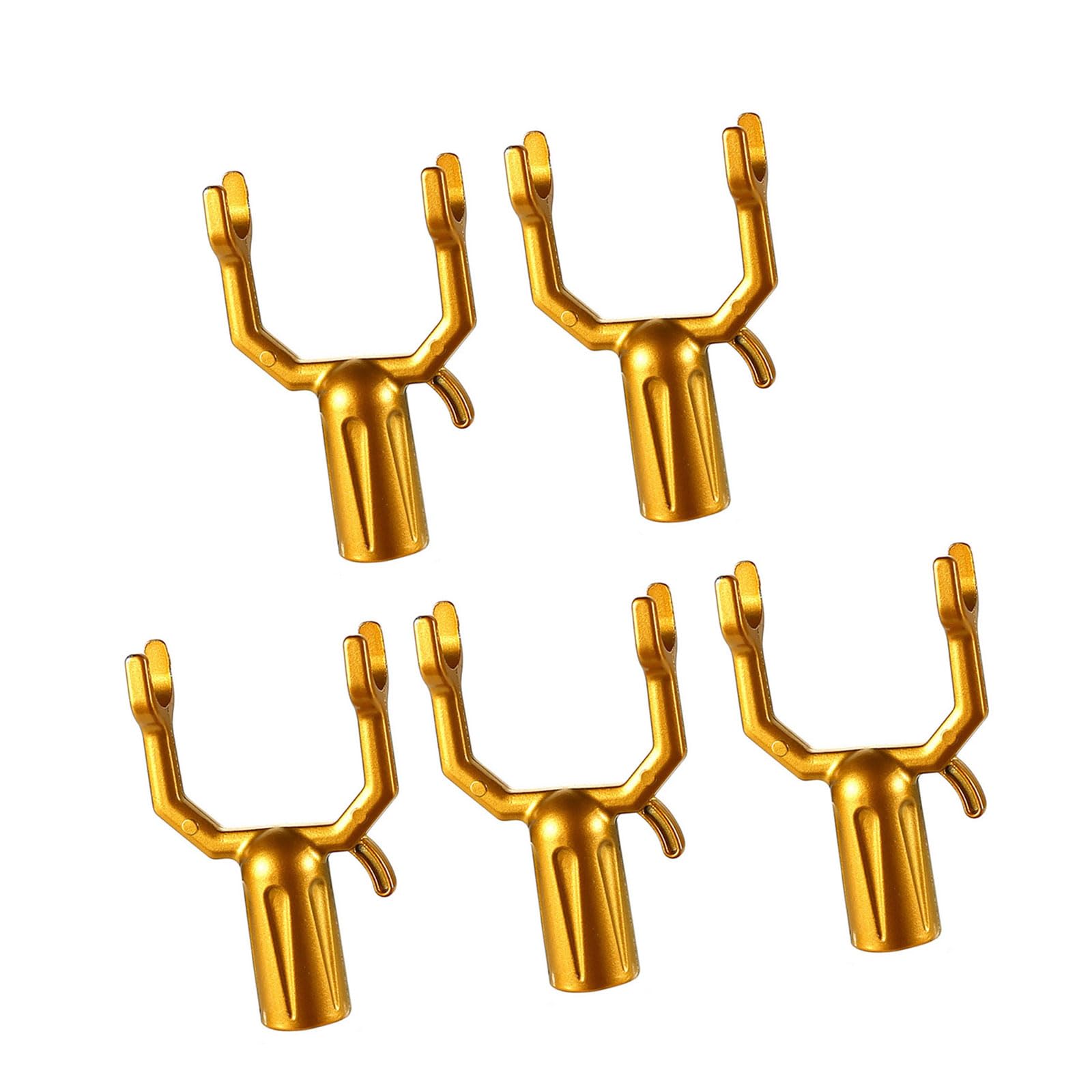Jazuaiao Universals Adapter Clothes Hanger Hook Accessory Sturdy Aluminum Alloy Construction for Daily Use Clothes Rod Joints