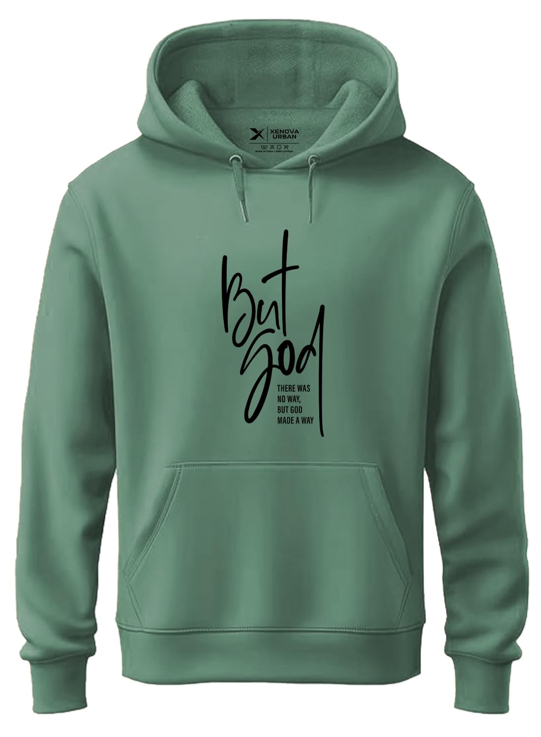 xenovaurban Hoodie for Men/Women | Unisex fit Cotton Fleece Hooded Sweatshirt - GOD2-picture-23