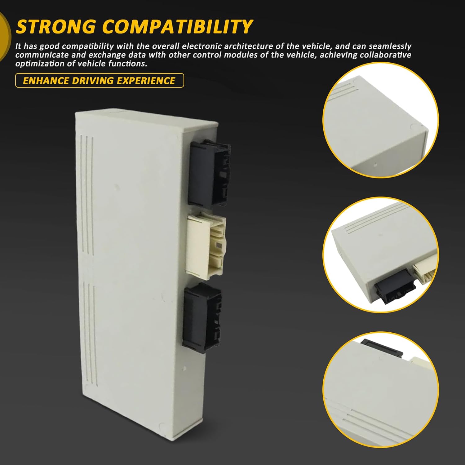 61357394649 Control Unit Rear Function Module Compatible with BMW 520i 523i 528i 535i 550i 730Li 740Li 750Li 760Li X3 X4 for Rolls-Royce RR4 RR6 RR5 Replacnt# 61357365902 61357327886