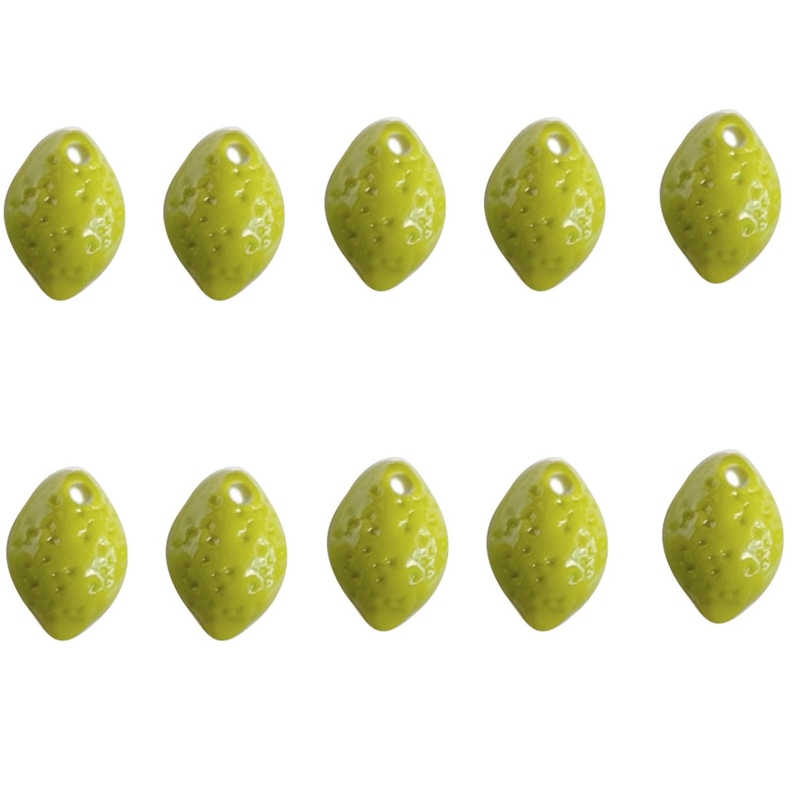 Xjdzineq Assorted Fruit Lemon Beads for and Classroom Projects Fruit Lemon Craft Beads