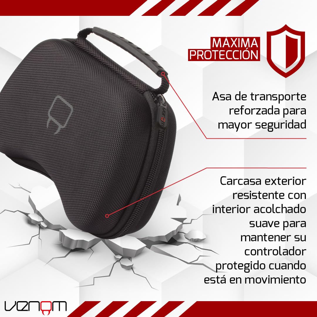 Venom Estuche de transporte para controlador de juegos