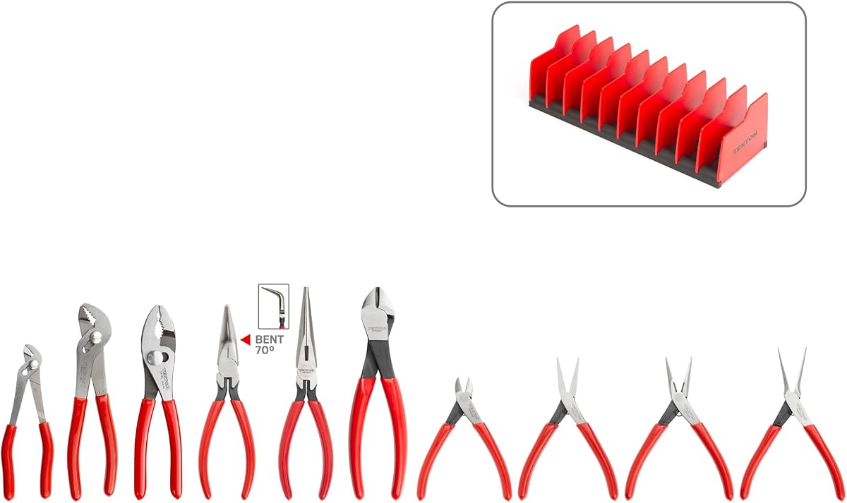 Gripping, Cutting, Mini Pliers Set, 10-Piece | PLR99204