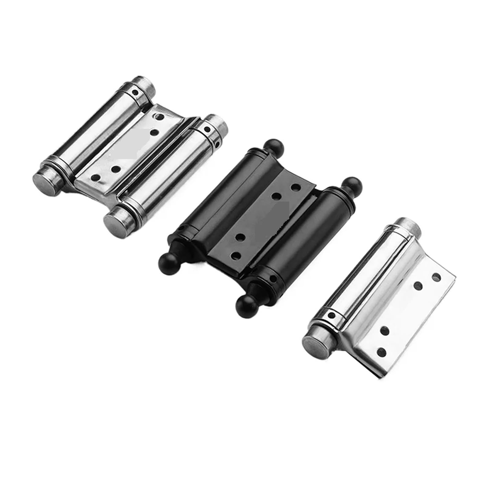 Cerniere A Molla A Doppia Azione Cerniere for porte libere in acciaio inossidabile con cerniere a molla ispessite chiusura automatica a doppia apertura interna ed esterna(Type 3)