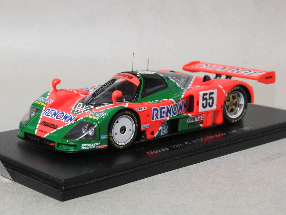 Amazon.co.jp: 1/43 Mazda 787B #55 Le Mans 1991 Winner : Hobbies