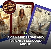 Vista 2 de Miracle Makers Card Game Christian-Themed, No Biblical Knowledge Required Non-Denominational Fun Ages 7+, 2–4 Players Faith-based Gift