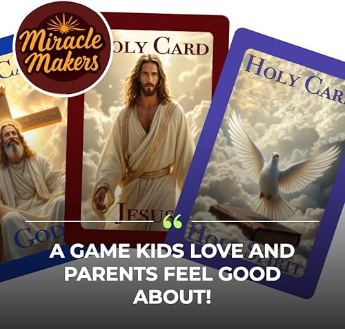 Miniatura 2 de Miracle Makers - Juego de cartas  Temático cristiano, no requiere conocimiento bíblico  Diversión no confesional  A partir de 7 años, 2 a 4
