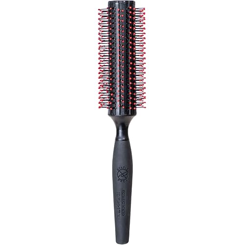 Cricket Static Free RPM 12XL Row Round Hair Brush - Effortless Curling, Blow-Drying, and Styling, Ideal for Adding Volume and Creating Smooth Finishes, All Hair Types