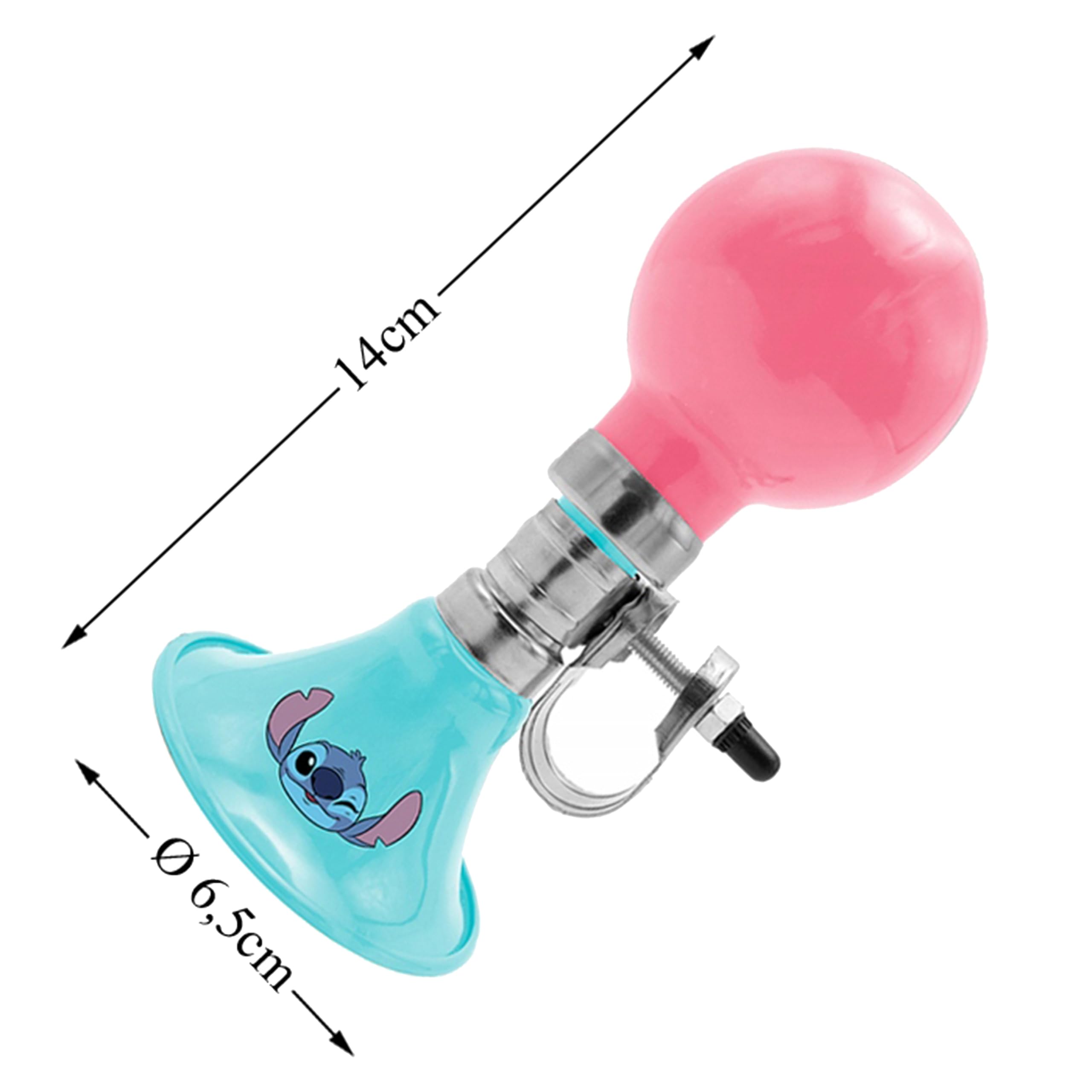 Disney Stitch TROMBETTA da Bicicletta CLACSON Squeaker Campanello da Ragazza