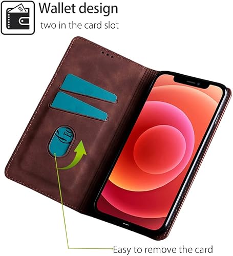 Miniatura 2 de Funda tipo cartera para XIAOMI REDMI K40 Gaming, funda delgada de piel sintética de alta calidad para juegos REDMI K40, 2 ranuras para tarjetas,