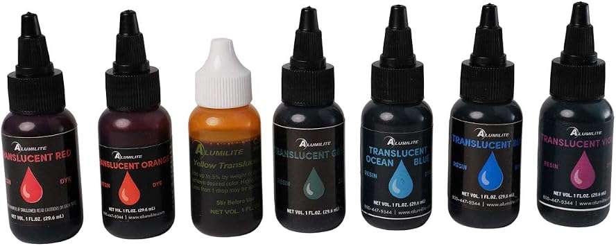 Alumilite Colorant Single Color Liquid Pigment Dye White