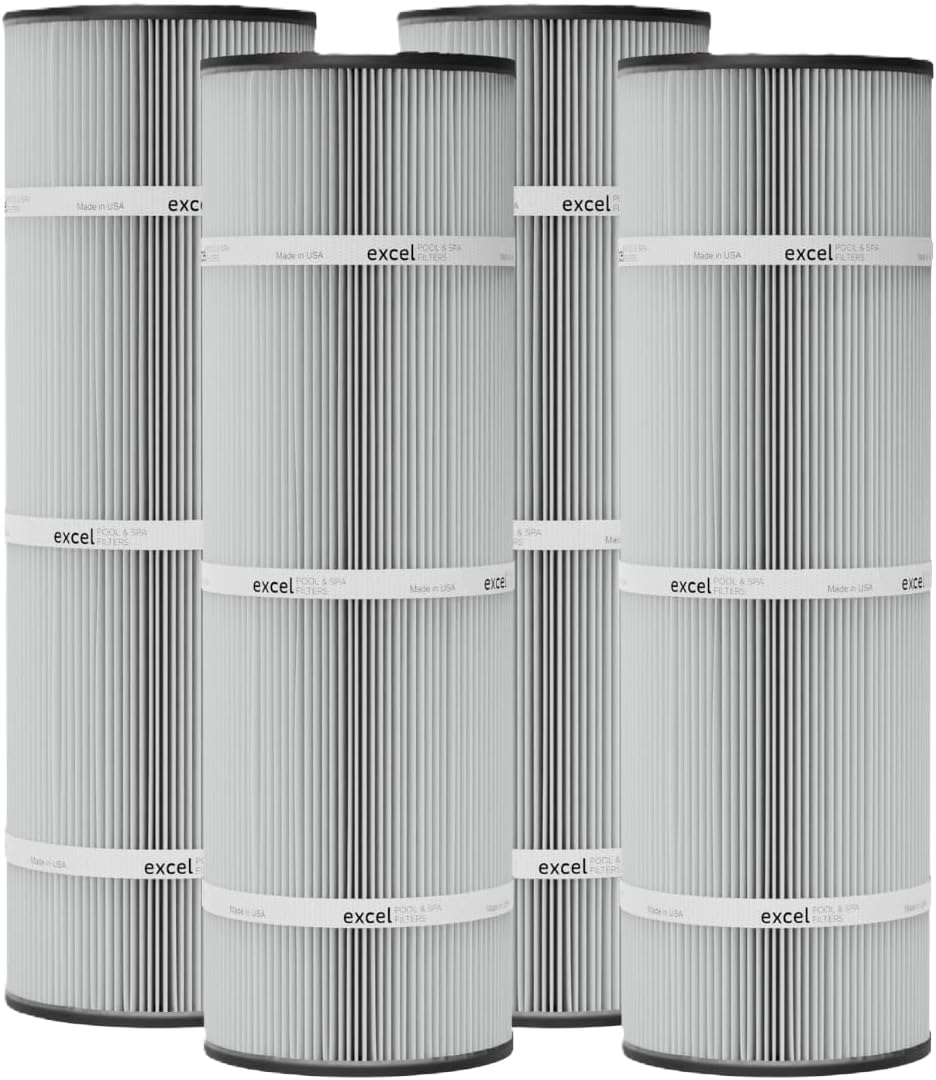 Excel Replacement Pool Filters for Hayward SwimClear C3020, C3025, C3030 and CX580RE | Replaces PA-81, C-7483 and FC-1225 Cartridges | XLS-710 4PACK Filters