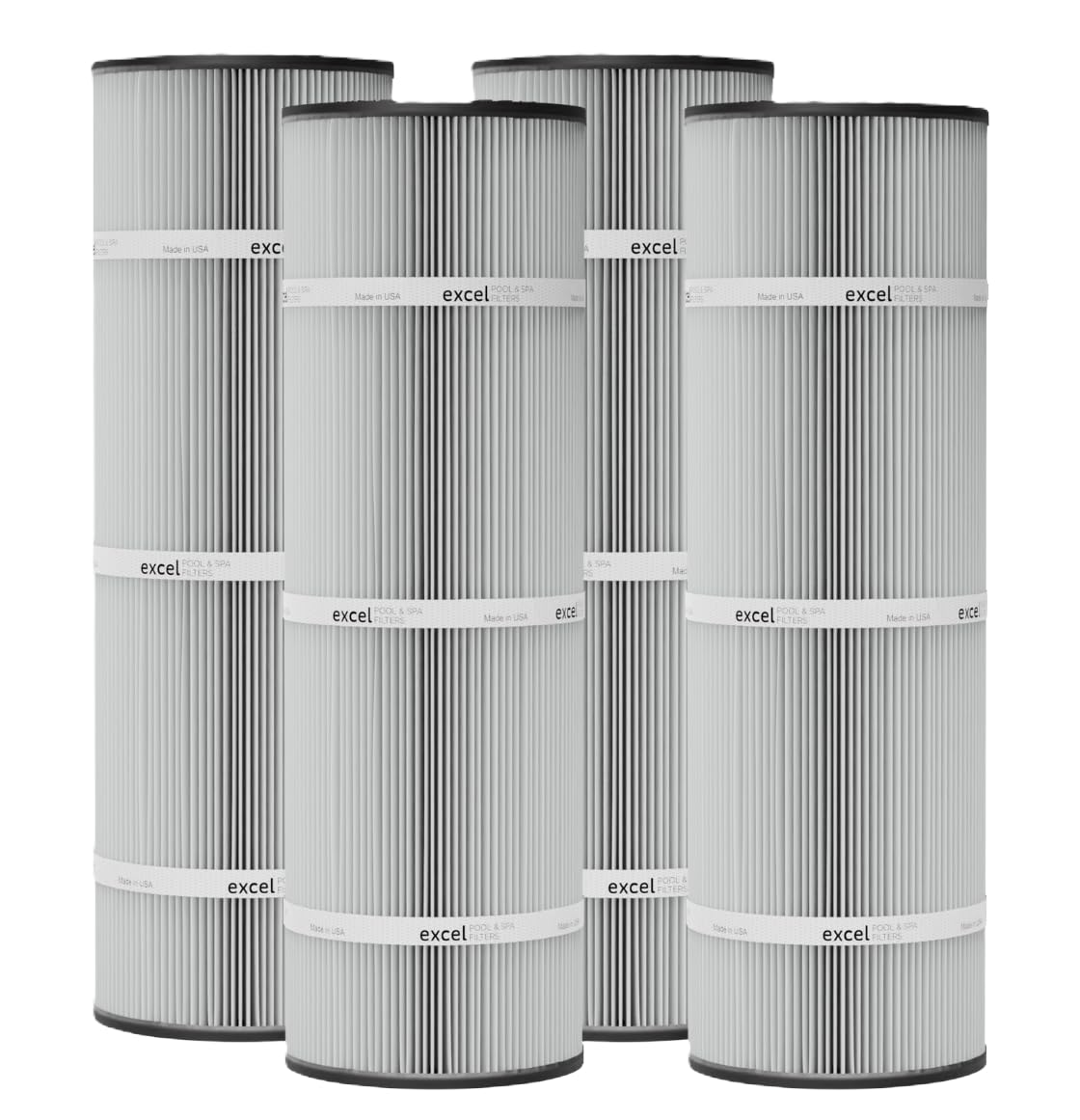 Excel XLS-722 4 Pack Replacement Filter for Hayward C4020, C4025, C4030. Also Replaces Hayward CX880XRE, Pleatco PA106, Unicel C-7488, Filbur FC-1226