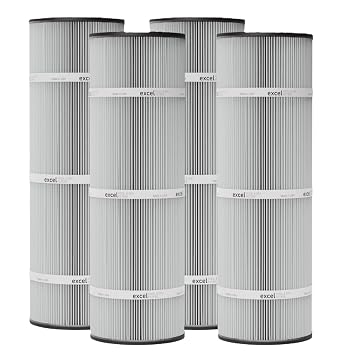 Excel XLS-722 4 Pack Replacement Filter for Hayward C4020, C4025, C4030. Also Replaces Hayward CX880XRE, Pleatco PA106, Unicel C-7488, Filbur FC-1226