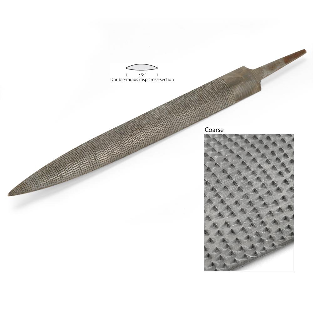 Amazon.com: StewMac Dragon Hand-cut Rasp, Double-radius, Coarse