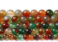 Vista 33 de Cuentas de ojo de tigre morado natural, cuentas redondas y sueltas, piedras preciosas energéticas, poder curativo para hacer joyas, 1 hebra de 0.236