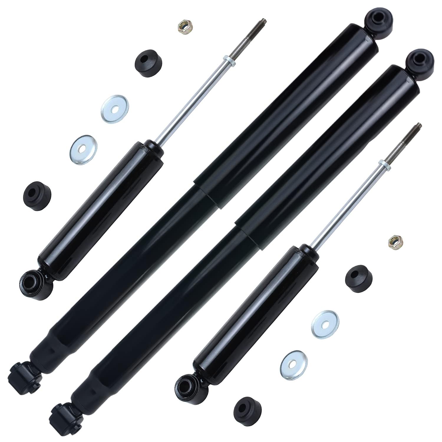 Amazon.com: Detroit Axle - 4pc Shock Absorbers for 1997-2004 Dodge