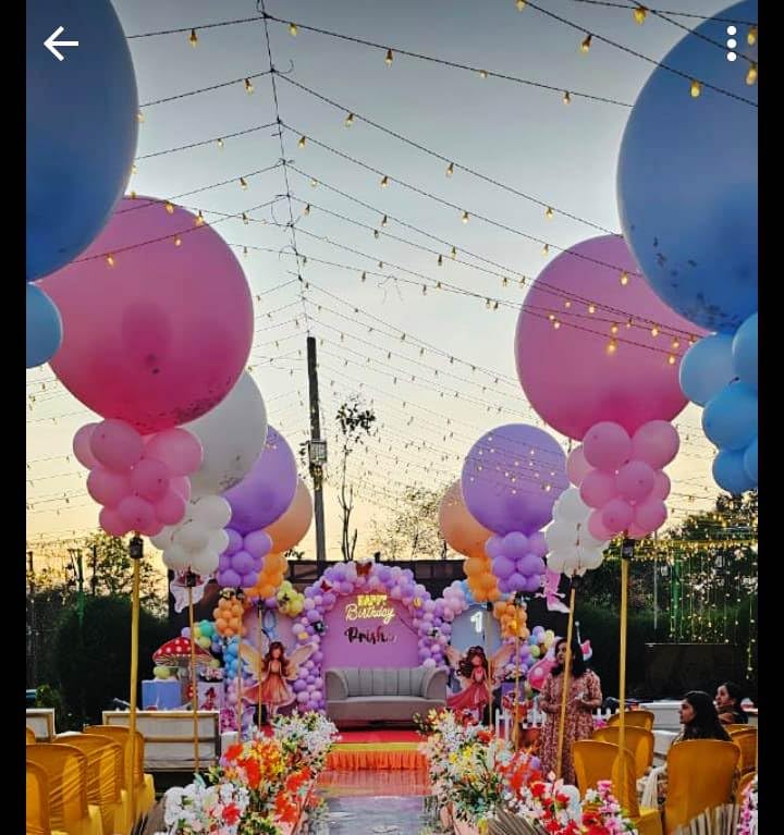 Image of Rk Balloons Big Size 36 Inch Jumbo Giant Balloons For Birthday, Anniversary, Engagement, Baby Shower, Welcome Party & All Festivals (Pack of 2, Golden)
