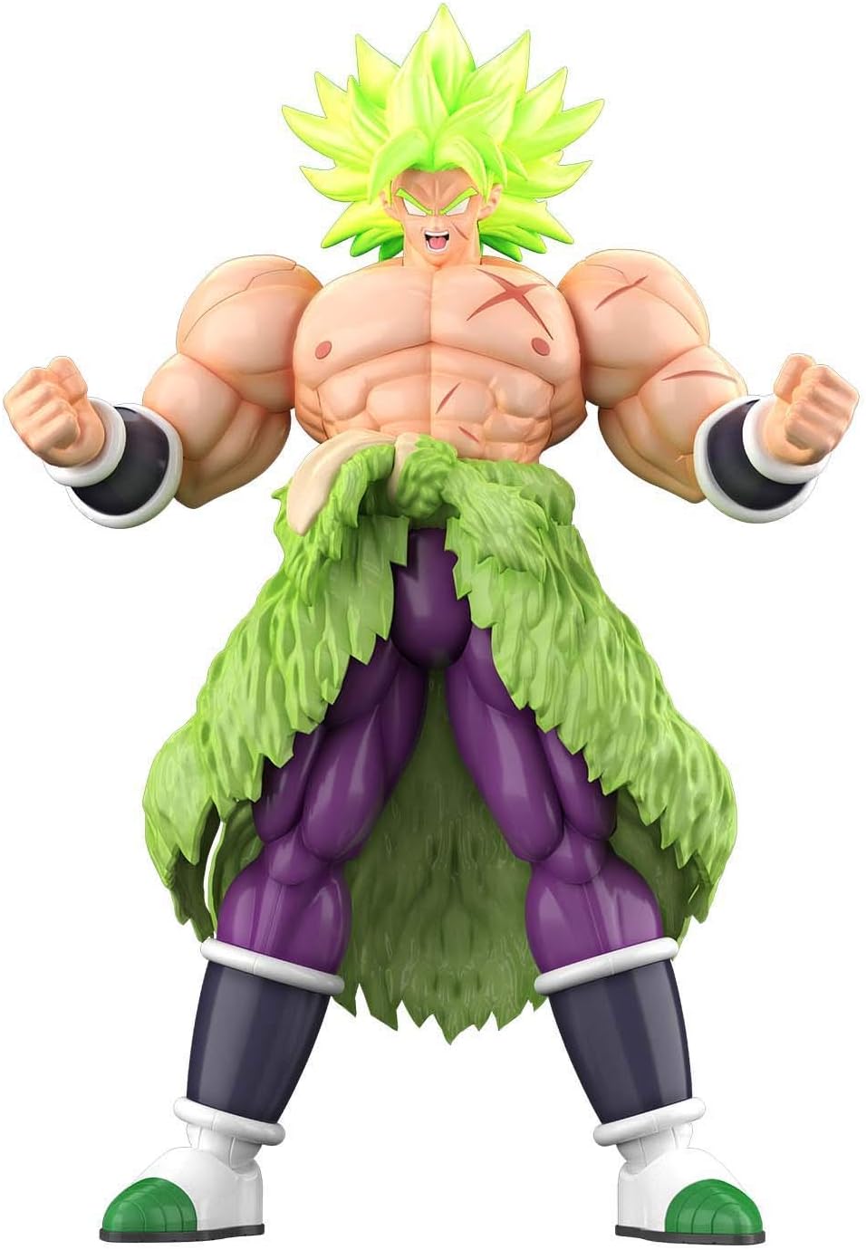 Bandai Hobby Figure-Rise Standard Super Saiyan Broly Full Power Dragon Ball Super, White, Model:BAS5055712