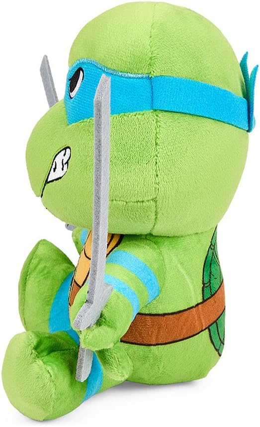 Kidrobot Teenage Mutant Ninja Turtles Leonardo 7.5 Inch Phunny Plush