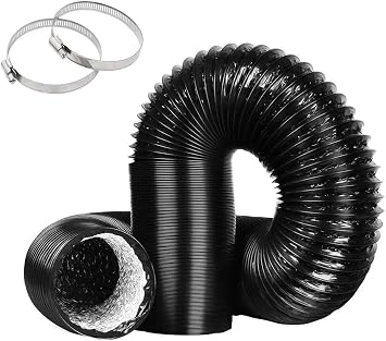 6 Inch 16 FT Dryer Vent Hose Flexible Aluminum Ducting