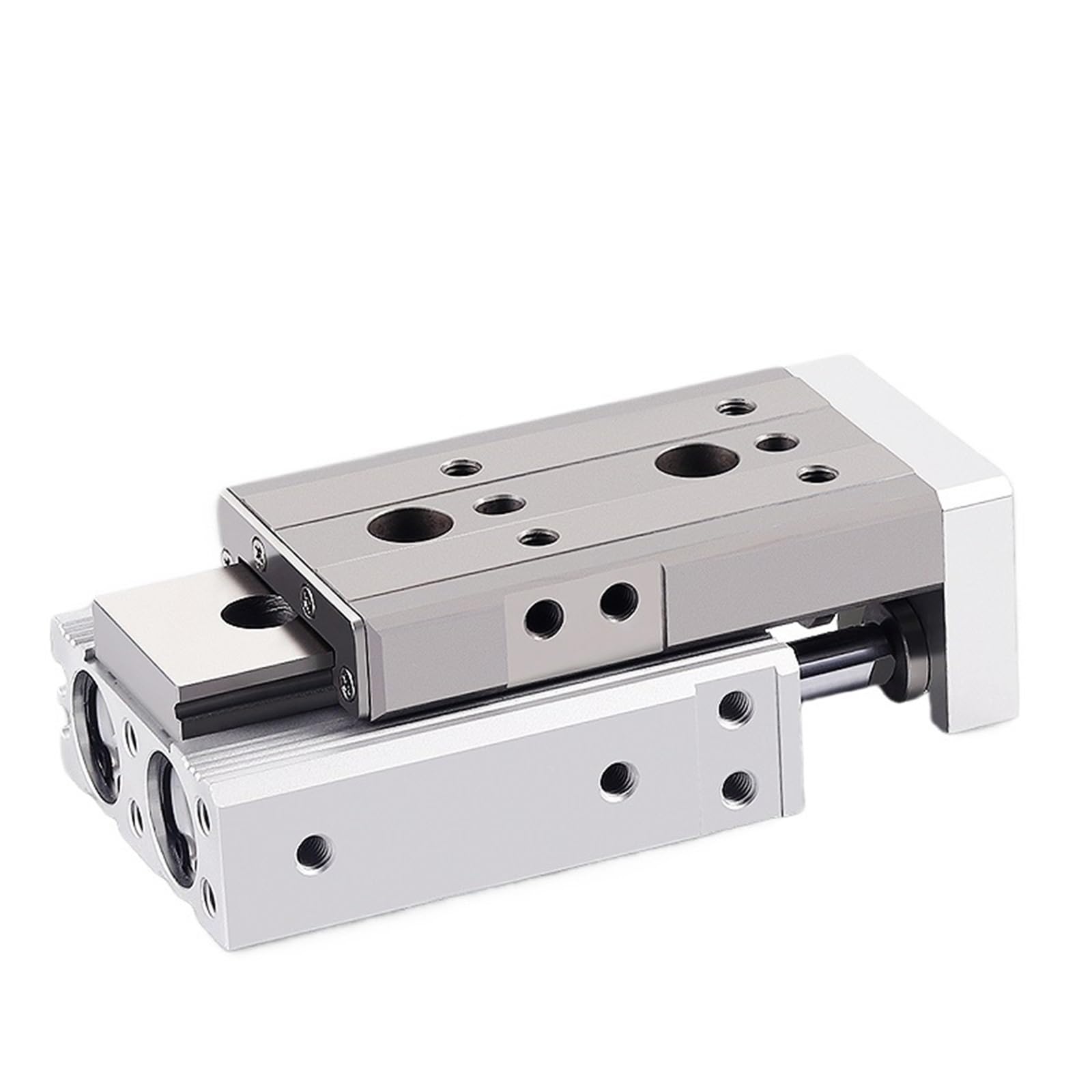 Cylindre pneumatique MXQ16-75 à double tige pour guidage de précision